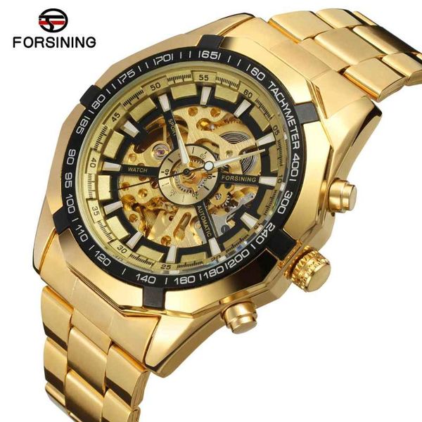 brand forsining sport watches bracelet golden wristwatches creative skeleton transparent mechanical watch male clock, Slivery;brown
brand forsining sport watches bracelet golden wristwatches creative skeleton transparent mechanical watch male clock, Slivery;brown