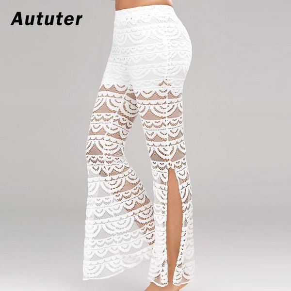 2020 long loose flared pants new fashion womens solid high waist pants casual lace spliced hollow out women clothing#a3, Black;white
2020 long loose flared pants new fashion womens solid high waist pants casual lace spliced hollow out women clothing#a3, Black;white