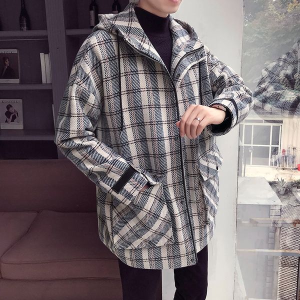 plaid jacket men's fashion casual retro hooded jackets men streetwear loose bomber jacket mens outwear large size m-5xl, Black;brown
plaid jacket men's fashion casual retro hooded jackets men streetwear loose bomber jacket mens outwear large size m-5xl, Black;brown