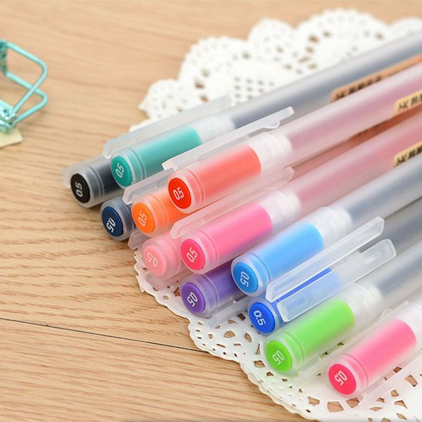 in stock12 colors/set highlighter maker pens 0.5mm ink pen school office supply art ing 
in stock12 colors/set highlighter maker pens 0.5mm ink pen school office supply art ing