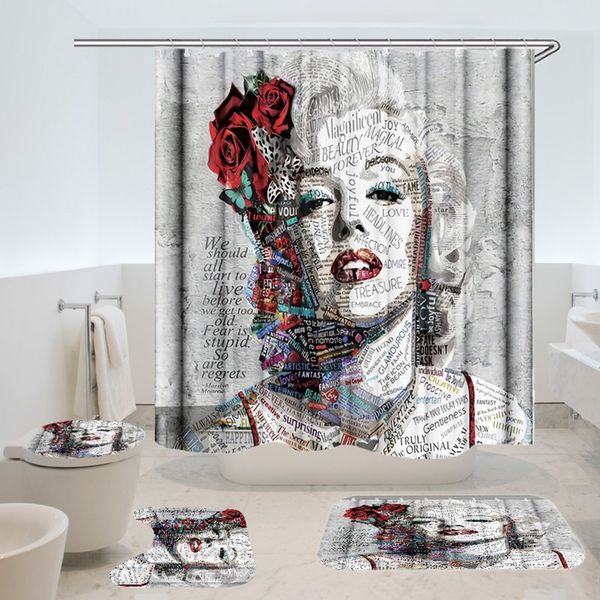 bathroom products shower curtain marilyn monroe fabric bath curtain waterproof 3d shower curtains bathroom accessories decor
bathroom products shower curtain marilyn monroe fabric bath curtain waterproof 3d shower curtains bathroom accessories decor