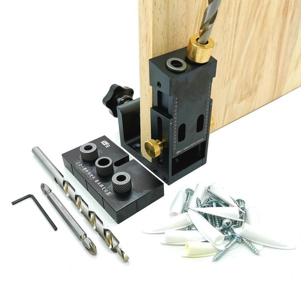 pocket hole jig kit locator with gripper 9mm drill bit oblique doweling jig hole puncher for angle drill guide woodworking tools
pocket hole jig kit locator with gripper 9mm drill bit oblique doweling jig hole puncher for angle drill guide woodworking tools