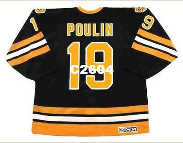 mens #19 dave poulin boston bruins 1990 ccm vintage retro away hockey jersey or custom any name or number retro jersey, Black;red
mens #19 dave poulin boston bruins 1990 ccm vintage retro away hockey jersey or custom any name or number retro jersey, Black;red