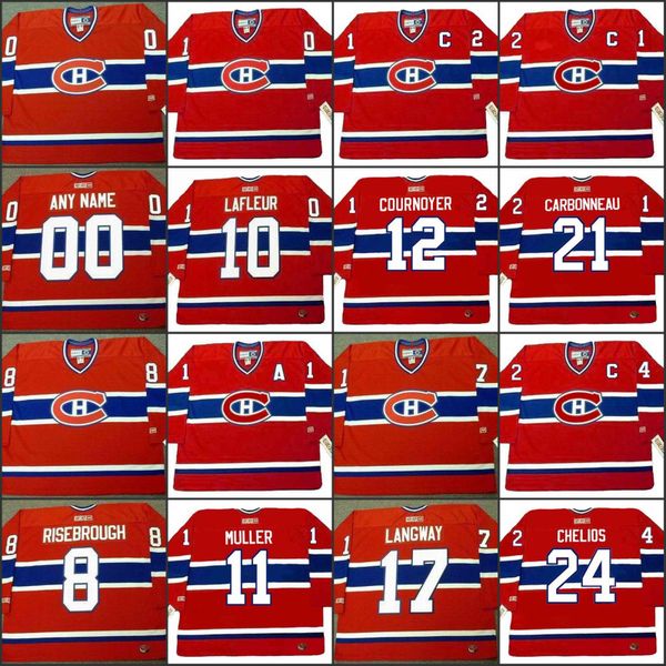 montreal canadiens 8 doug risebrough 10 guy lafleur 11 kirk muller 12 yvan cournoyer 17 rod langway 21 guy carbonneau 24 chris chelios, Black;red
montreal canadiens 8 doug risebrough 10 guy lafleur 11 kirk muller 12 yvan cournoyer 17 rod langway 21 guy carbonneau 24 chris chelios, Black;red