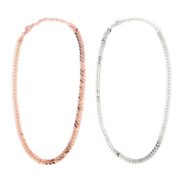 javrick 1 pc bohemia jewelry arrow wave chain link charm choker necklace gift for women girls, Silver
javrick 1 pc bohemia jewelry arrow wave chain link charm choker necklace gift for women girls, Silver