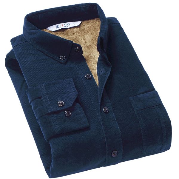 winter trends men cotton corduroy warm shirt long-sleeved men plus cashmere thick shirt brand autumn shirts camisa s-4xl, White;black
winter trends men cotton corduroy warm shirt long-sleeved men plus cashmere thick shirt brand autumn shirts camisa s-4xl, White;black