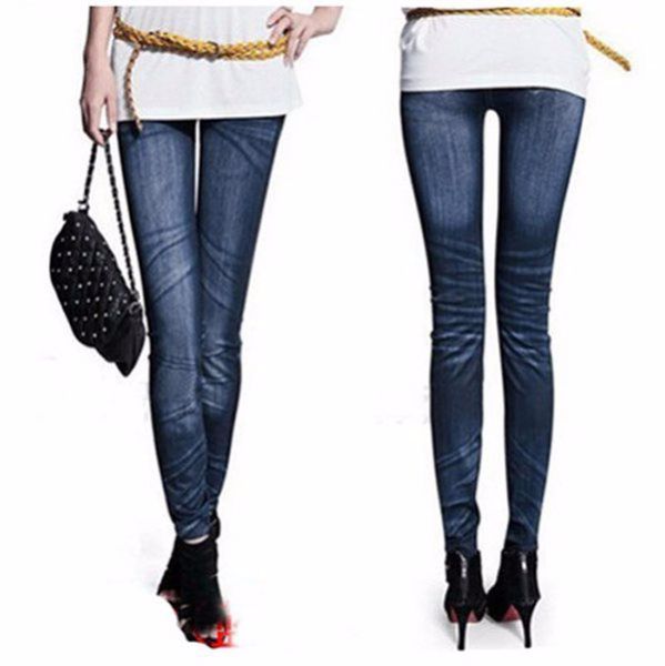 2016 новая мода женщины stonewash denim леггинсы эластичный карандаш брюки колготки искусственную jeans stonewash тонкий legging hot b3, Blue
2016 новая мода женщины stonewash denim леггинсы эластичный карандаш брюки колготки искусственную jeans stonewash тонкий legging hot b3, Blue