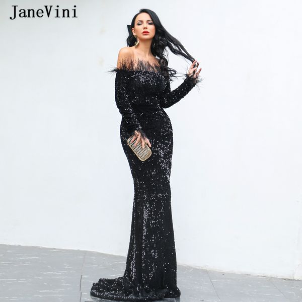 janevini блестящие блестки черные вечерние платья с длинным рукавом для женщин 2019 перо с плеча сексуальные русалка вечерние платья, White;black
janevini блестящие блестки черные вечерние платья с длинным рукавом для женщин 2019 перо с плеча сексуальные русалка вечерние платья, White;black