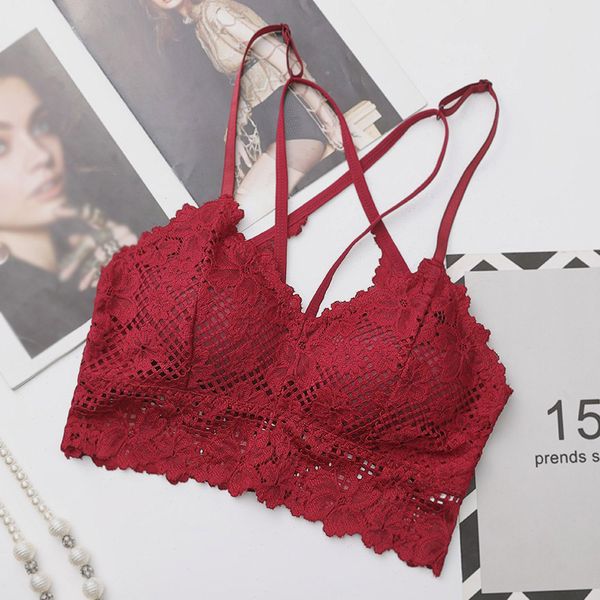 camisoles & tanks summer v-neck hollow women lace beauty back underwear bralette, Black;white
camisoles & tanks summer v-neck hollow women lace beauty back underwear bralette, Black;white