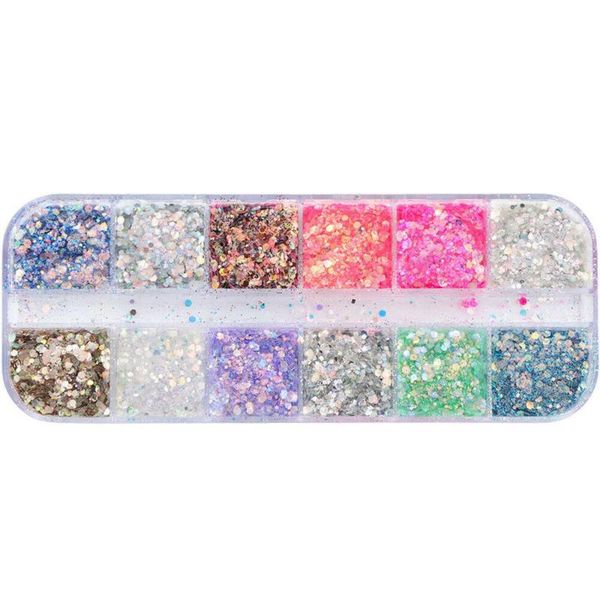 nail sequins 12 colors nail art flakes paillette mixed colorful confetti glitter sticker tool diy decals decoration, Silver;gold
nail sequins 12 colors nail art flakes paillette mixed colorful confetti glitter sticker tool diy decals decoration, Silver;gold