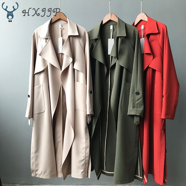 2019 spring women long coat turn down collar harajuku women army green trench coat casaco feminino abrigo mujer trench femme, Tan;black
2019 spring women long coat turn down collar harajuku women army green trench coat casaco feminino abrigo mujer trench femme, Tan;black