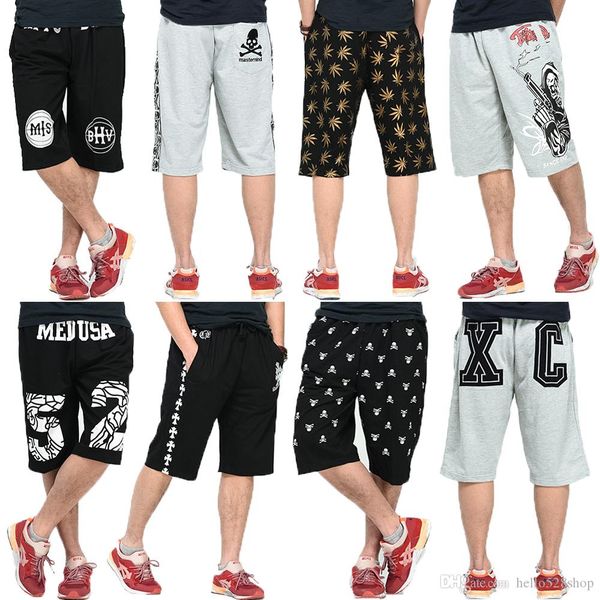 sports leisure shorts mens cotton hip hop summer printed skull tie straight casual pants elastic waist black/gray, White;black
sports leisure shorts mens cotton hip hop summer printed skull tie straight casual pants elastic waist black/gray, White;black