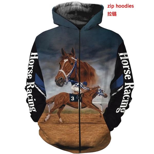 men women horse racing secretariat limited edition 3d zipper hoodies long sleeve sweatshirts jacket pullover tracksuit, Black
men women horse racing secretariat limited edition 3d zipper hoodies long sleeve sweatshirts jacket pullover tracksuit, Black