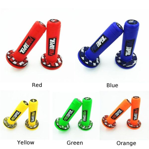 2pcs car rubber handlebar hand grip handle bar grips for motorcycle bicycle atv handlebar red blue yellow green orange
2pcs car rubber handlebar hand grip handle bar grips for motorcycle bicycle atv handlebar red blue yellow green orange