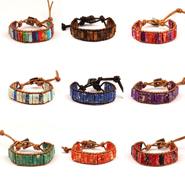 bohemian healing natural stone beaded bracelet men's and women's handmade leather leather wrap healing yoga floral jewelry gifts, Black
bohemian healing natural stone beaded bracelet men's and women's handmade leather leather wrap healing yoga floral jewelry gifts, Black