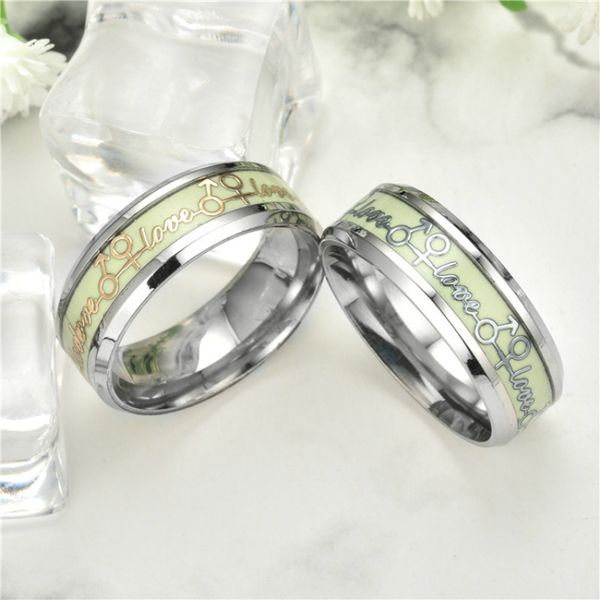 new luminous man ring lover rings gold silver love women rings glow in the dark engagement fashion charm jewelry, Slivery;golden
new luminous man ring lover rings gold silver love women rings glow in the dark engagement fashion charm jewelry, Slivery;golden