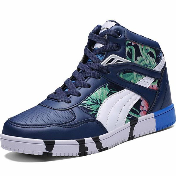 high mens shoes sport women sneakers men summer mens running shoes sports pu leather hip hop blue a242
high mens shoes sport women sneakers men summer mens running shoes sports pu leather hip hop blue a242