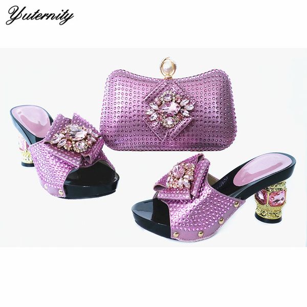 onions pink color latest elegant african style pumps shoes and bag set crystal decoration high heels shoes and bag for party, Black
onions pink color latest elegant african style pumps shoes and bag set crystal decoration high heels shoes and bag for party, Black