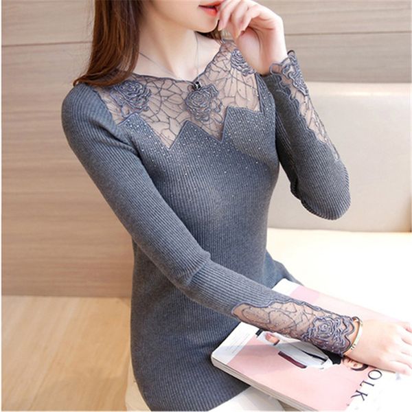 women pullovers 2019 cashmere lace pullover sweaters fashion patchwork hollow out ruffled collar knitted pull femme, White;black
women pullovers 2019 cashmere lace pullover sweaters fashion patchwork hollow out ruffled collar knitted pull femme, White;black