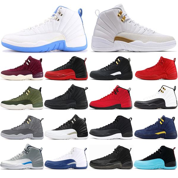 with socks new 12 12s winterized michigan dark grey flu game basketball shoes bulls the master men sports sneakers size 40-47
with socks new 12 12s winterized michigan dark grey flu game basketball shoes bulls the master men sports sneakers size 40-47