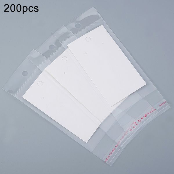 200 pcs plastic bag diy self sealed fashion organizer tag holder earring card set accessories packing jewelry display hanging, Pink;blue
200 pcs plastic bag diy self sealed fashion organizer tag holder earring card set accessories packing jewelry display hanging, Pink;blue