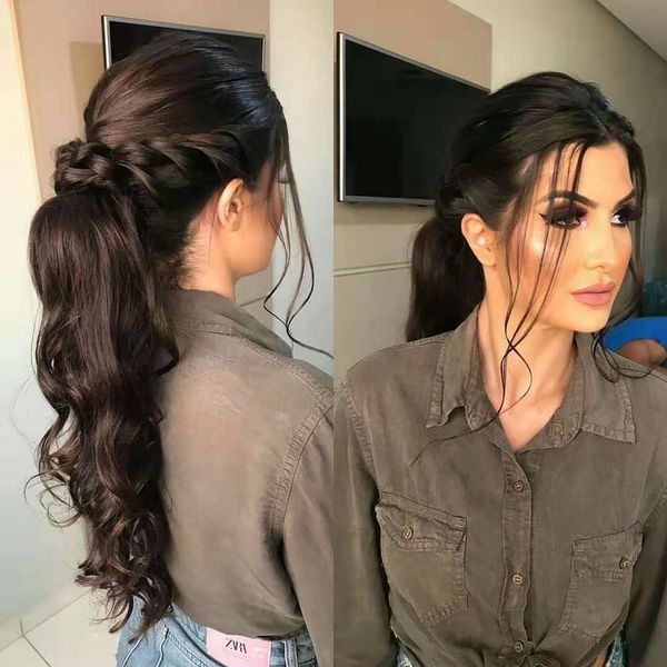 new arrival brazilian natural black virgin drawstring ponytail horsetail 10 to 22 inch weave straight body wave real human hair ponytail
new arrival brazilian natural black virgin drawstring ponytail horsetail 10 to 22 inch weave straight body wave real human hair ponytail