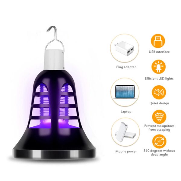 110v/220v usb e26/e27 uv led bulb mosquito killer lamp 2 in 1 mosquito trap insect killer light bulb bug zapper night light
110v/220v usb e26/e27 uv led bulb mosquito killer lamp 2 in 1 mosquito trap insect killer light bulb bug zapper night light