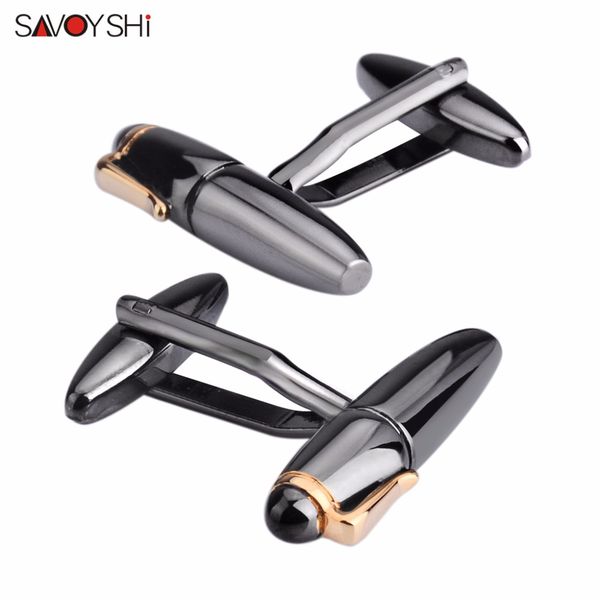 savoyshi fashion pen cufflinks for mens shirt cuff bottons black cuff links business gift brand men jewelry design, Silver;golden
savoyshi fashion pen cufflinks for mens shirt cuff bottons black cuff links business gift brand men jewelry design, Silver;golden