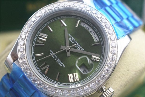 luxury mens woman watches automatic daydate diamond president watch bezel folding clasp designer watches diamond wristwatches, Slivery;brown
luxury mens woman watches automatic daydate diamond president watch bezel folding clasp designer watches diamond wristwatches, Slivery;brown