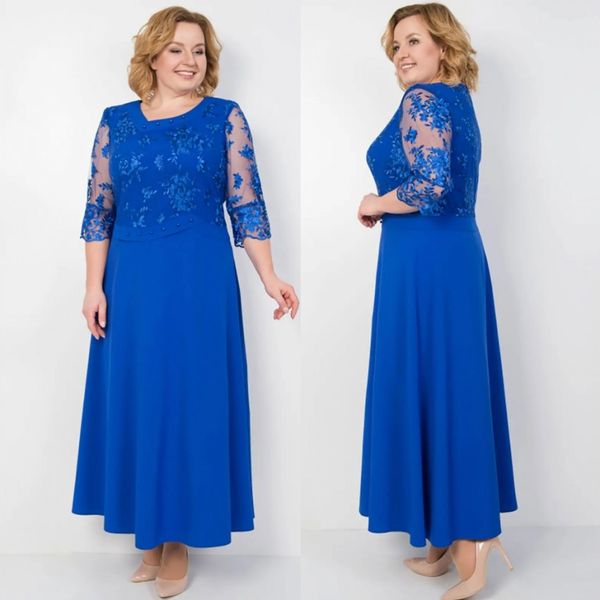 blue long sleeves lace mother of the bride dresses a line jewel neck beaded wedding guest dress ankle length chiffon evening gowns, Black;red
blue long sleeves lace mother of the bride dresses a line jewel neck beaded wedding guest dress ankle length chiffon evening gowns, Black;red