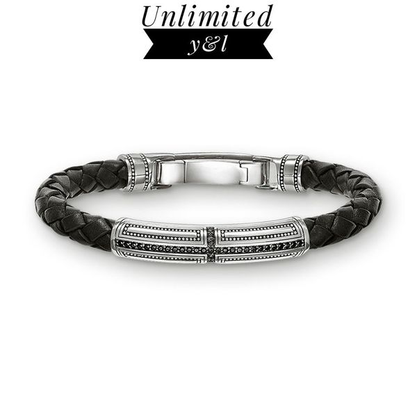 cross bracelets black leather punk style 925 sterling silver rebel fashion good jewelry accessories for men thomas style gifts, Golden;silver
cross bracelets black leather punk style 925 sterling silver rebel fashion good jewelry accessories for men thomas style gifts, Golden;silver