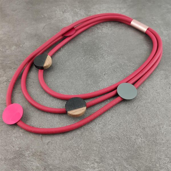 red mutlti layer rubber necklaces women choker jewellery fashion punk gothic necklace, Silver
red mutlti layer rubber necklaces women choker jewellery fashion punk gothic necklace, Silver