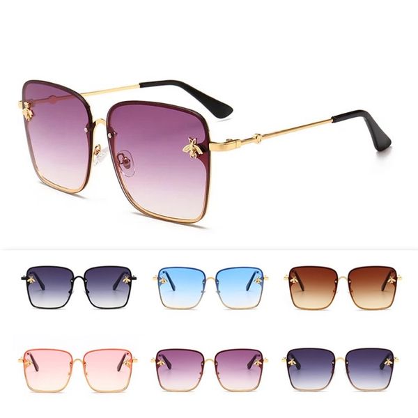 fashion sunglasses metal square frame little bee sun glasses for women and men 10 colors wholesale, White;black
fashion sunglasses metal square frame little bee sun glasses for women and men 10 colors wholesale, White;black