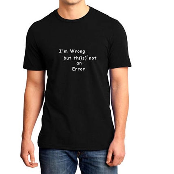 men t shirt plus size tshirt hip hop shirt oversized t-shirt men shirts funny t shirts wrong but not an error gothic xs-3xl, White;black
men t shirt plus size tshirt hip hop shirt oversized t-shirt men shirts funny t shirts wrong but not an error gothic xs-3xl, White;black