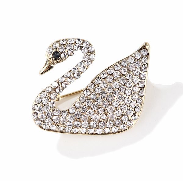 twinkle diamond alloy swan brooch pin male women's clothing accessories brooch, Gray
twinkle diamond alloy swan brooch pin male women's clothing accessories brooch, Gray