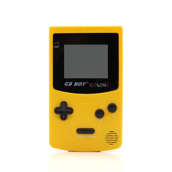 

GB Boy Color Color Handheld Игровые приставки Game Player с подсветкой 66 встроенных игр Желтый T191001