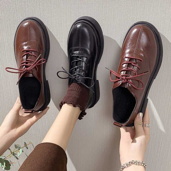 shallow mouth round toe korean shoes soft casual female sneakers all-match oxfords women's british style flats 2020 leather, Black
shallow mouth round toe korean shoes soft casual female sneakers all-match oxfords women's british style flats 2020 leather, Black