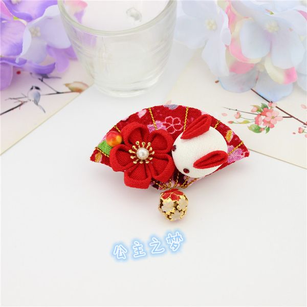concise traditional japanese cotton fabric girls fan lovely pink sakura yukata bell pure handmade headclips hw010-3, Slivery;white
concise traditional japanese cotton fabric girls fan lovely pink sakura yukata bell pure handmade headclips hw010-3, Slivery;white