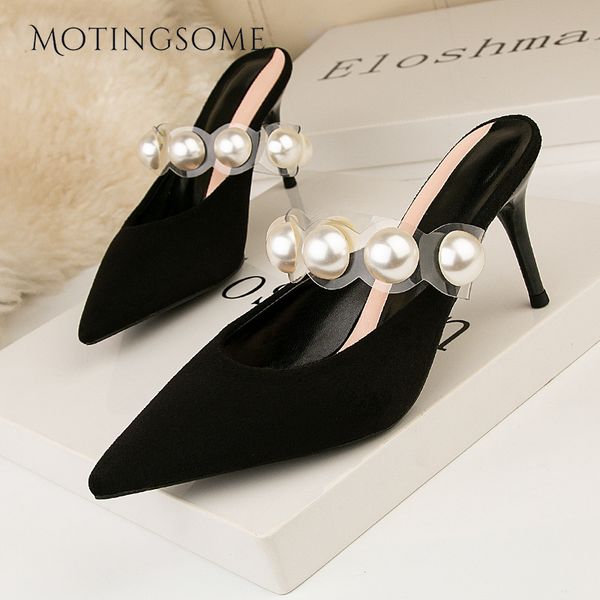 pearl stiletto sandals elegant women summer shoes flock string bead 7cm thin heels high luxury shoes women designers 2020 new, Black
pearl stiletto sandals elegant women summer shoes flock string bead 7cm thin heels high luxury shoes women designers 2020 new, Black