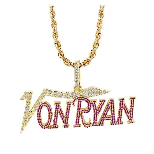 pendant necklaces iced out chain 18k gold plated fully zirconia simulated diamond letter onryan personality hip hop pendent necklace for men, Silver
pendant necklaces iced out chain 18k gold plated fully zirconia simulated diamond letter onryan personality hip hop pendent necklace for men, Silver