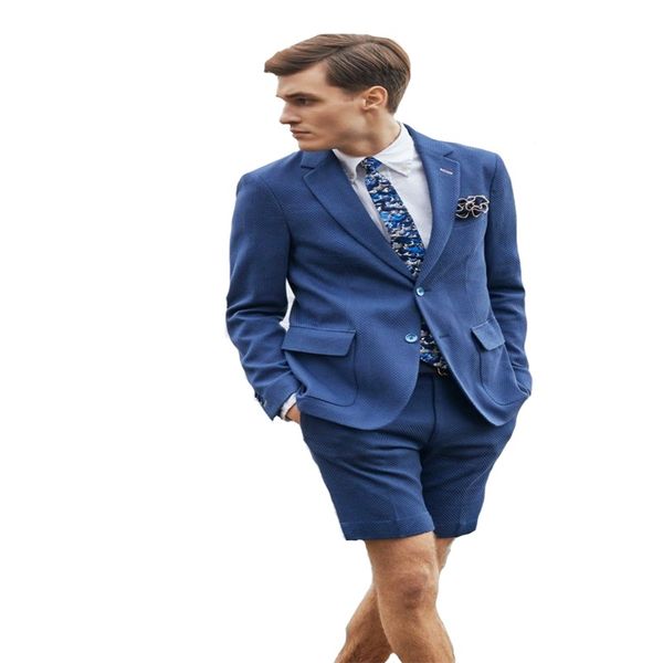 2 piece blue summer bridal cotton men's suits (blazer+short pant) notched lapel suit two button slim filt men's suit, White;black
2 piece blue summer bridal cotton men's suits (blazer+short pant) notched lapel suit two button slim filt men's suit, White;black