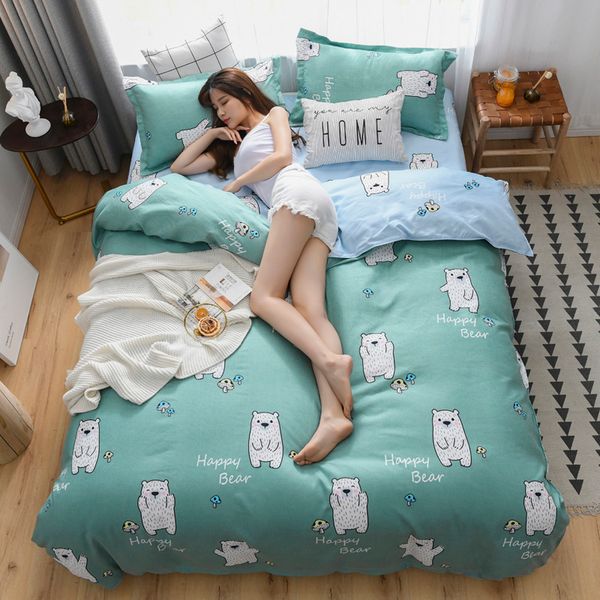 home textile bedding set 2/3pcs gift for girls kids bed cover suit with pillowcase lovely pink blue of comforter cover set
home textile bedding set 2/3pcs gift for girls kids bed cover suit with pillowcase lovely pink blue of comforter cover set