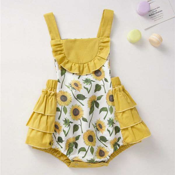au infant baby girl sunflower romper jumpsuit bodysuit overall clothes sunsuit, Blue
au infant baby girl sunflower romper jumpsuit bodysuit overall clothes sunsuit, Blue