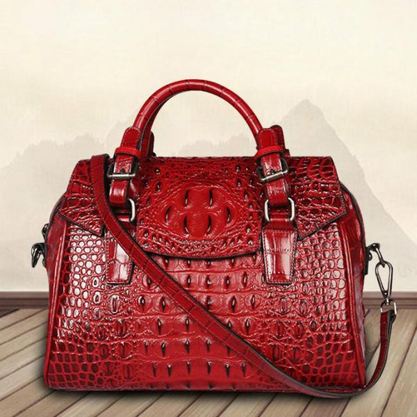 johnature handbags women bags 2020 new retro first layer cow leather alligator shoulder bags large capacity bag
johnature handbags women bags 2020 new retro first layer cow leather alligator shoulder bags large capacity bag