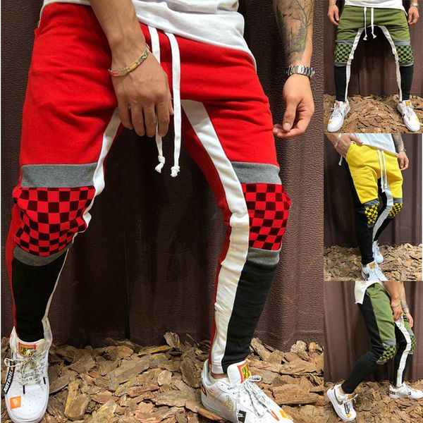 men casual sports joggers pants casual training sport pants pocket plaid work sweatpants fitness trouser 2019 pantalones hombre, Black
men casual sports joggers pants casual training sport pants pocket plaid work sweatpants fitness trouser 2019 pantalones hombre, Black