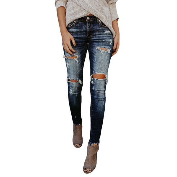 2020 new blue jeans pancil pants women high waist slim hole ripped denim jeans casual stretch trousers pants for women
2020 new blue jeans pancil pants women high waist slim hole ripped denim jeans casual stretch trousers pants for women