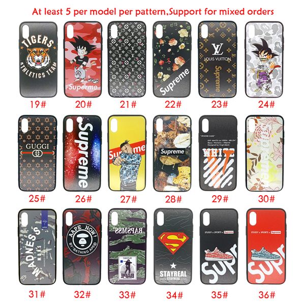 For Iphone Xs Max X Xr Phone Case Fashion Brand Variety Hot Sale For Apple 7 8 Plus TPU PC Cell Phone Cases
For Iphone Xs Max X Xr Phone Case Fashion Brand Variety Hot Sale For Apple 7 8 Plus TPU PC Cell Phone Cases