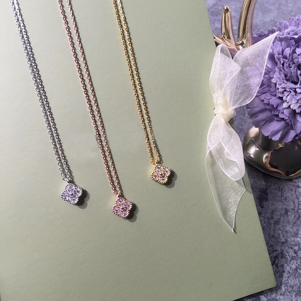 europe america fashion lady brass mini single motifs full diamond four leaf flowers pendant 18k plated gold necklaces 3 color 0.8cm, Silver
europe america fashion lady brass mini single motifs full diamond four leaf flowers pendant 18k plated gold necklaces 3 color 0.8cm, Silver