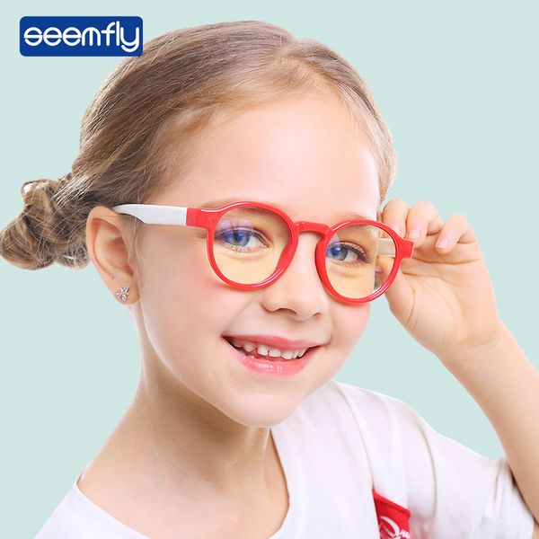 seemfly fashion baby anti blue rays glasses round frame silicone kids eyeglasses antifatigue computer eyewear for girls&boys, White;black
seemfly fashion baby anti blue rays glasses round frame silicone kids eyeglasses antifatigue computer eyewear for girls&boys, White;black