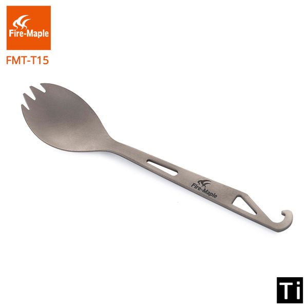 fire-maple spork 2 in 1 titanium outdoor lightweight portable climbing camping trip travel camping tools spoon fork t15
fire-maple spork 2 in 1 titanium outdoor lightweight portable climbing camping trip travel camping tools spoon fork t15